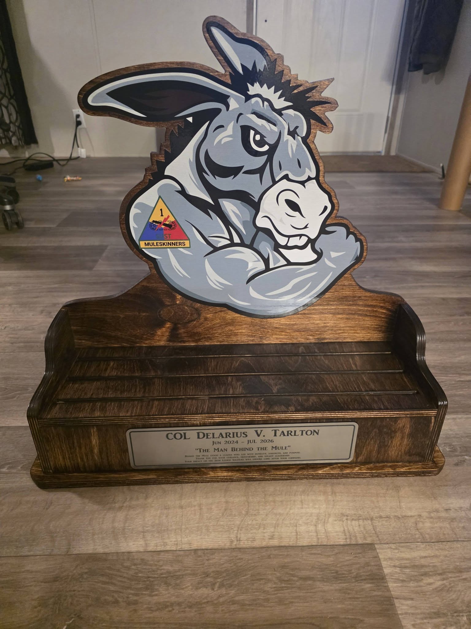 Muleskinners desk display